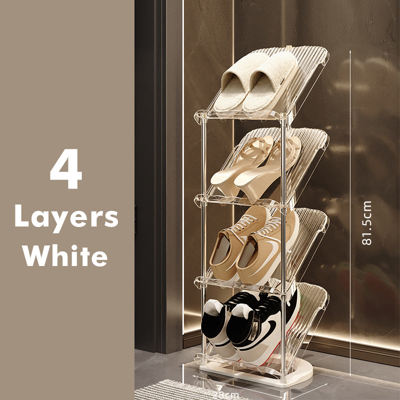 Monikerroksinen Kenkäteline Läpinäkyvä Tyylikäs Säilytysratkaisu 2