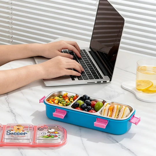 Monilokeroinen Bento-eväsrasia Eläinteemalla 1