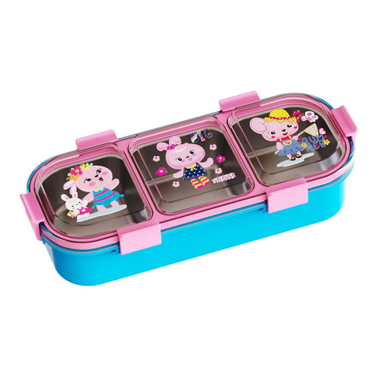 Monilokeroinen Bento-eväsrasia Eläinteemalla 6