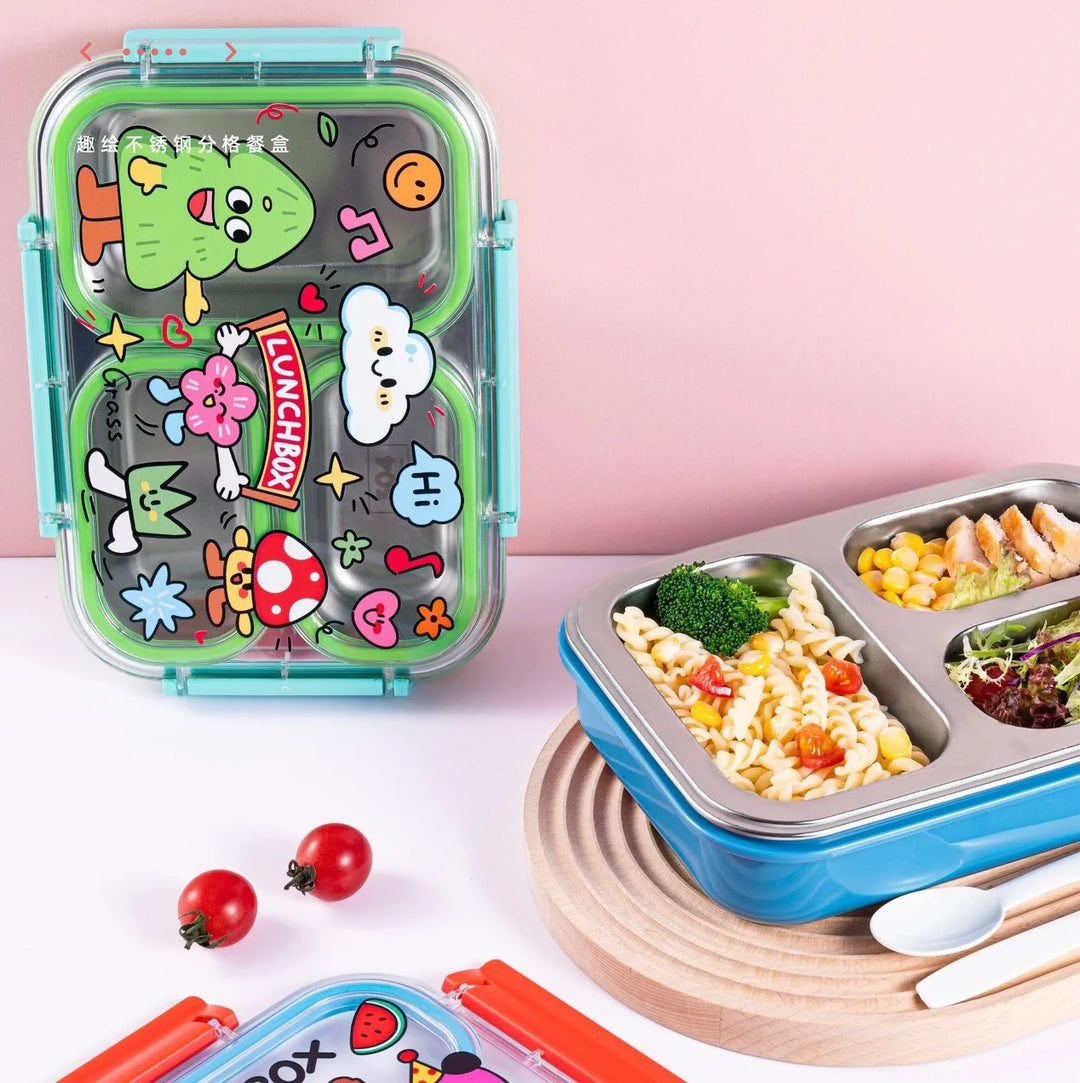 Monilokeroinen Bento-eväsrasia Hauskateemainen 0