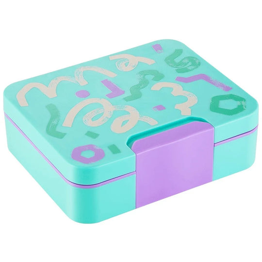 Monilokeroinen Bento-lounasrasia värikkäällä designilla 0