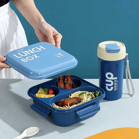 Monilokeroinen Bento-ruoan säilytysrasia naisille käytännöllinen 2