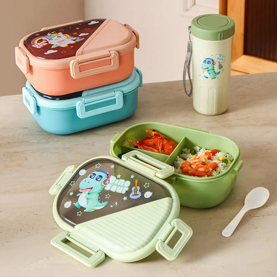 Moniosainen Bento-aterianvalmistuslaatikko Käytännöllinen 1