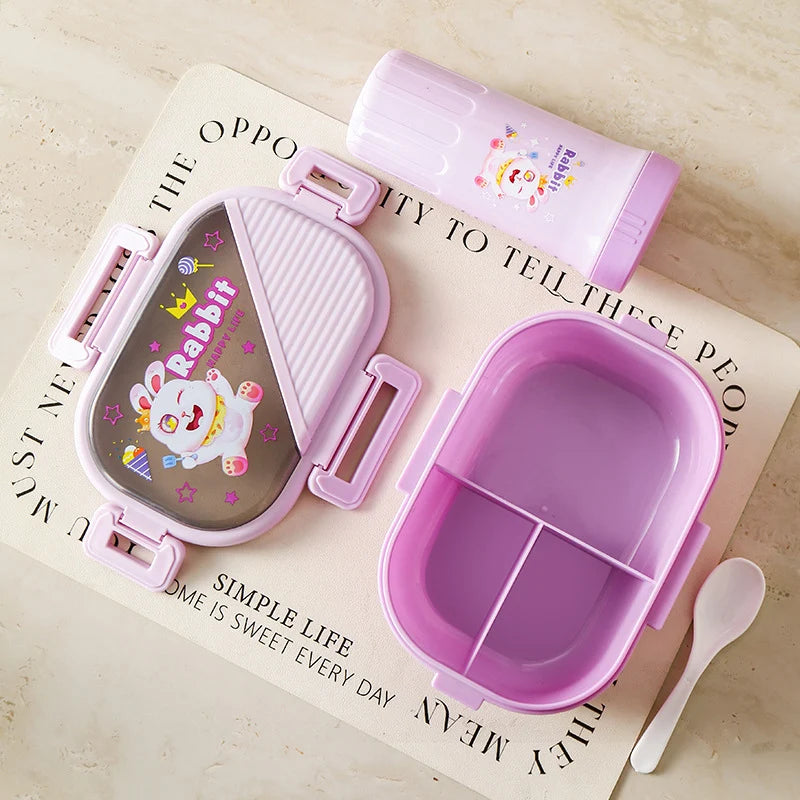 Moniosainen Bento-aterianvalmistuslaatikko Käytännöllinen 3