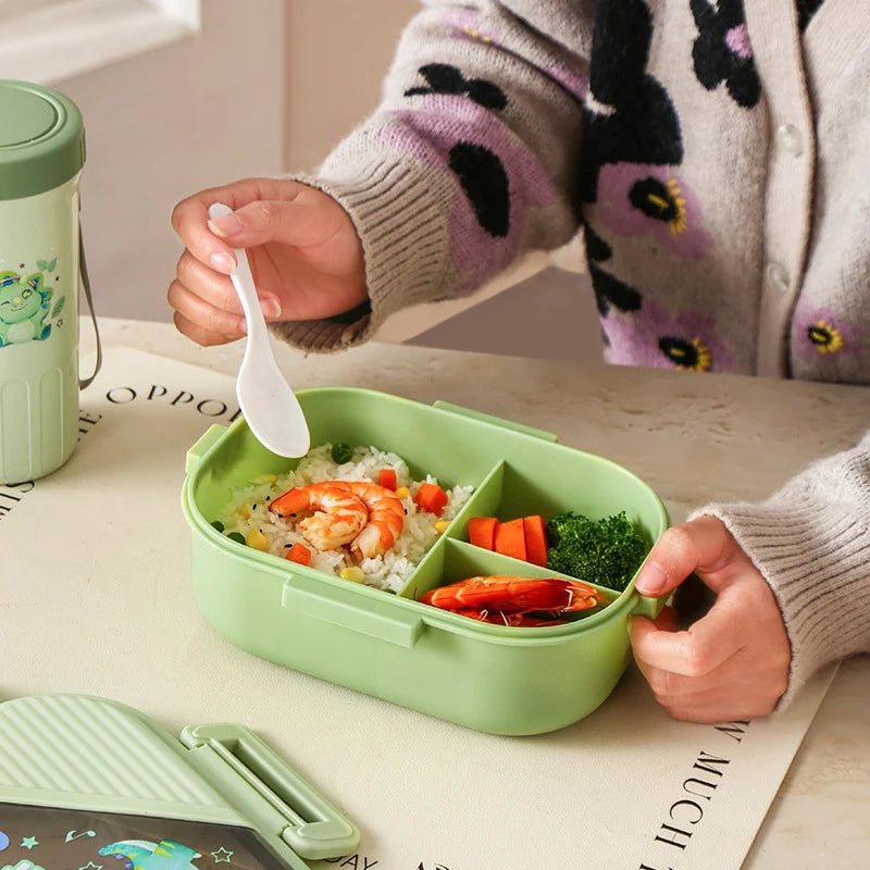 Moniosainen Bento-aterianvalmistuslaatikko Käytännöllinen 4