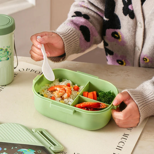 Moniosainen Bento-aterianvalmistuslaatikko Käytännöllinen 4