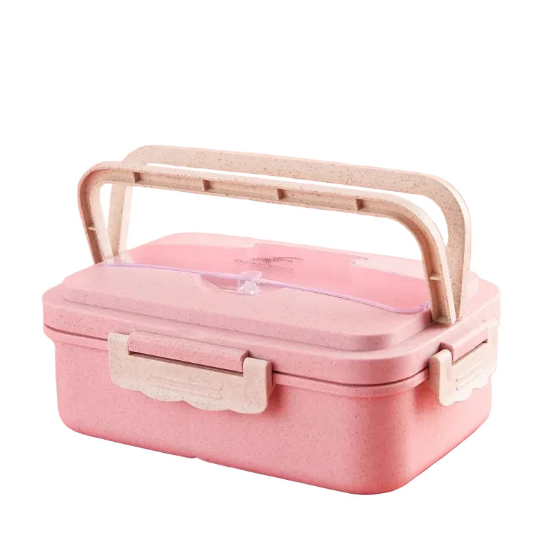 Moniosainen Bento-ruokasäilytyslaatikko Lukittavalla Kansilla 3