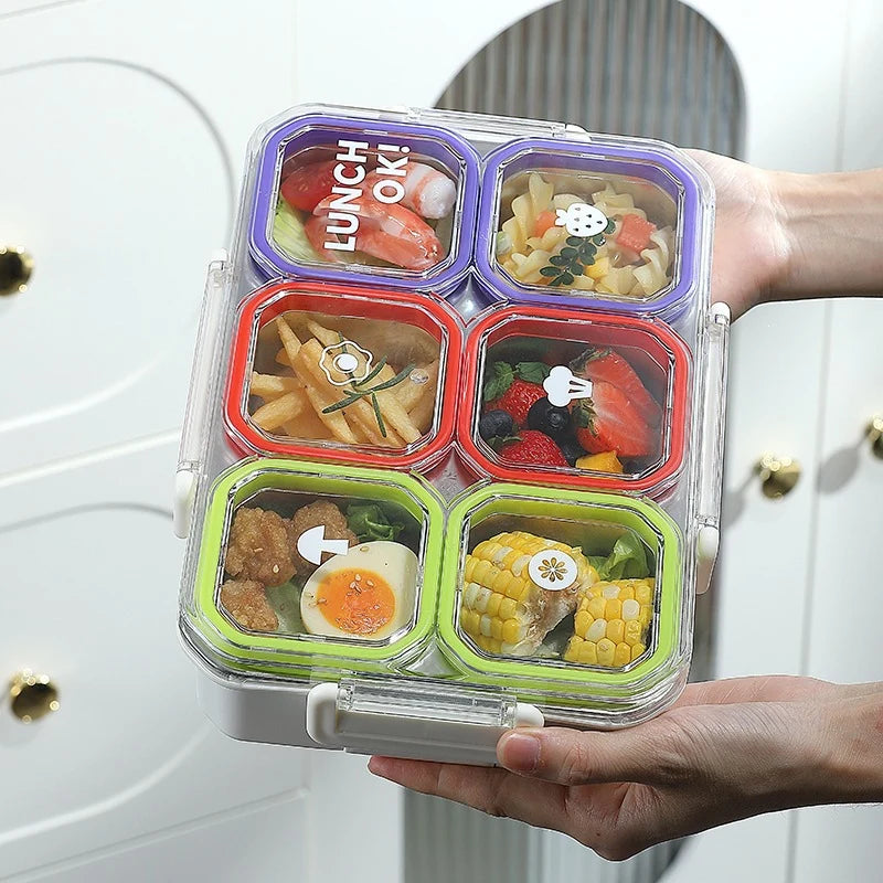 Moniosainen Bento-säilytyslaatikko älylukituksella 3