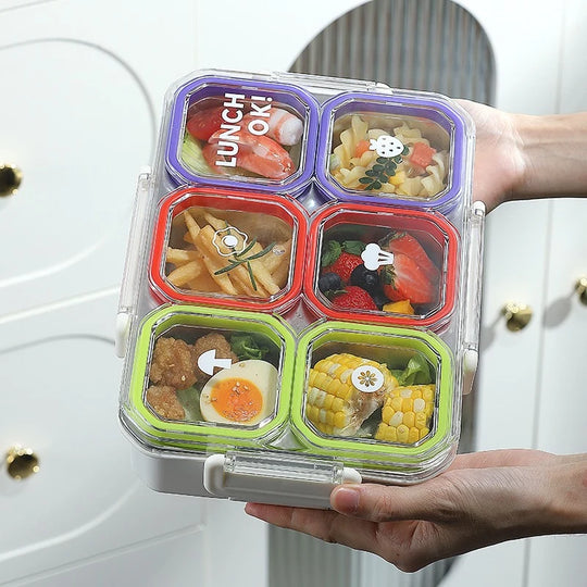 Moniosainen Bento-säilytyslaatikko älylukituksella 3