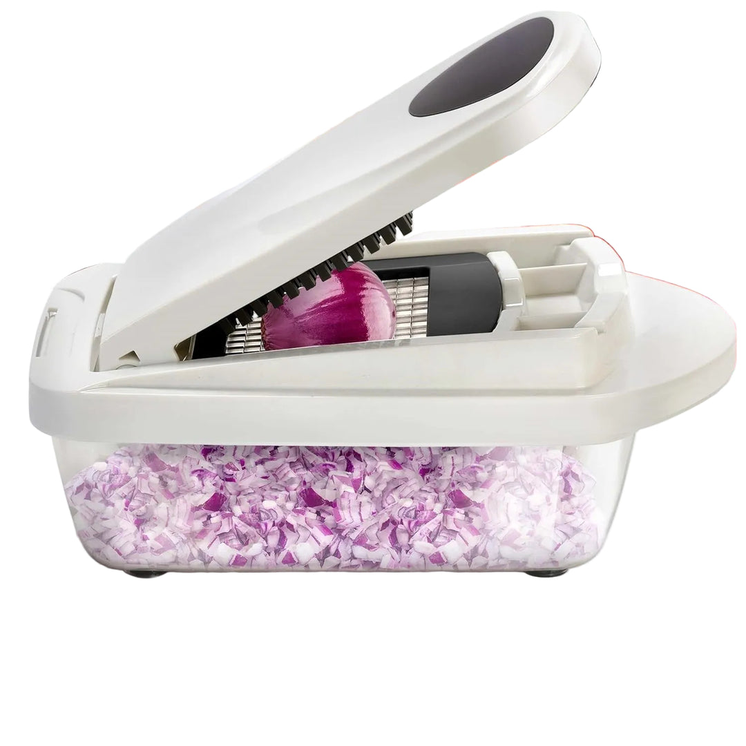 Monipuolinen Vihannesleikkuri 10-in-1 Integroitu Säiliö 8