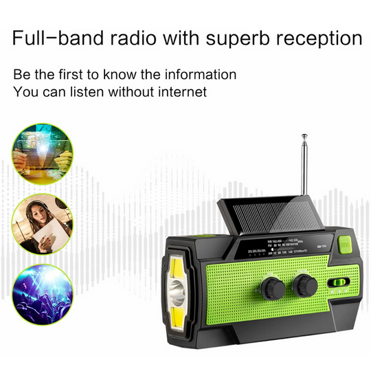 Monitoiminen Aurinkokennoradio 5