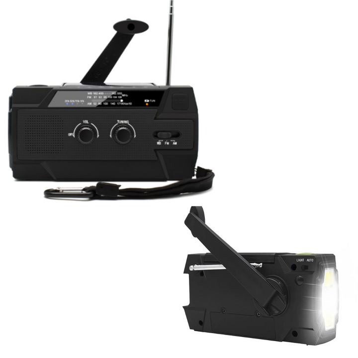 Monitoiminen Aurinkokennoradio 9