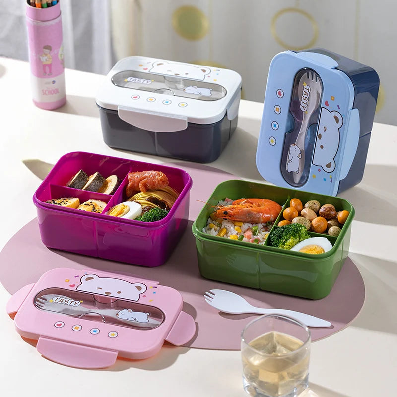 Monitoiminen Bento-eväsrasia Luovalla Muotoilulla 3