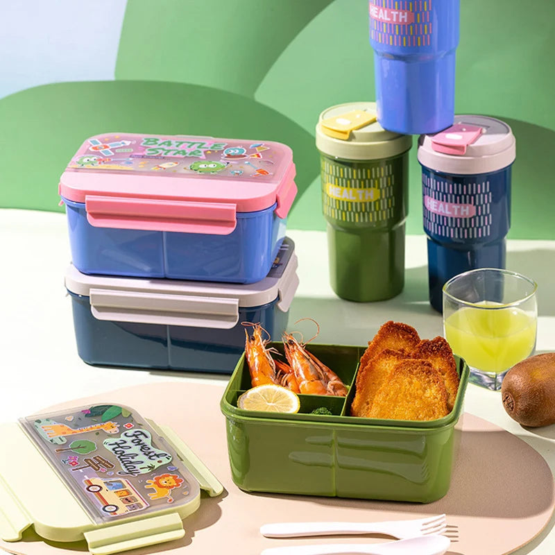 Monitoiminen Bento-eväsrasia Luovalla Muotoilulla 8