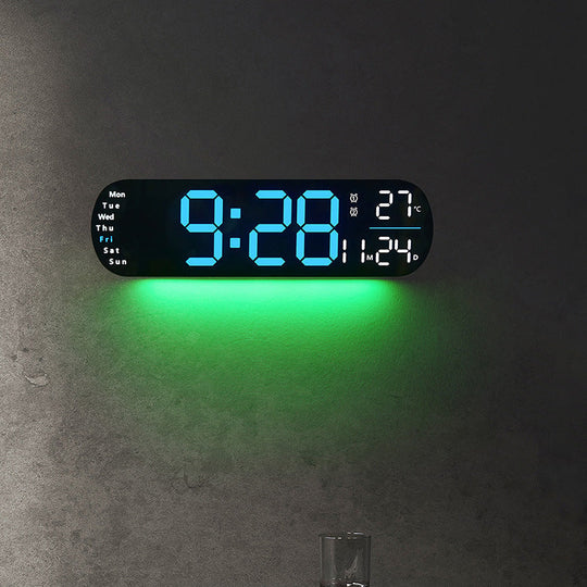 Monitoiminen digitaalinen kello modernilla designilla 2