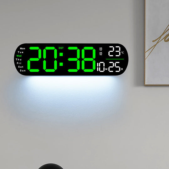 Monitoiminen digitaalinen kello modernilla designilla 4