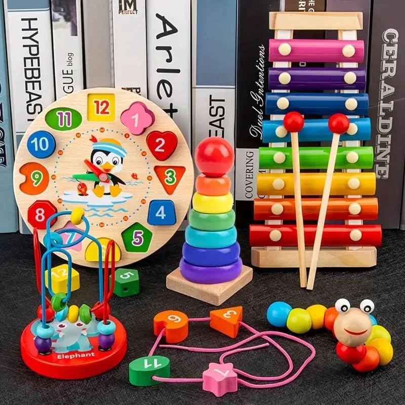 Montessori-setti 5-in-1 Vauvoille ja Taaperoille 1