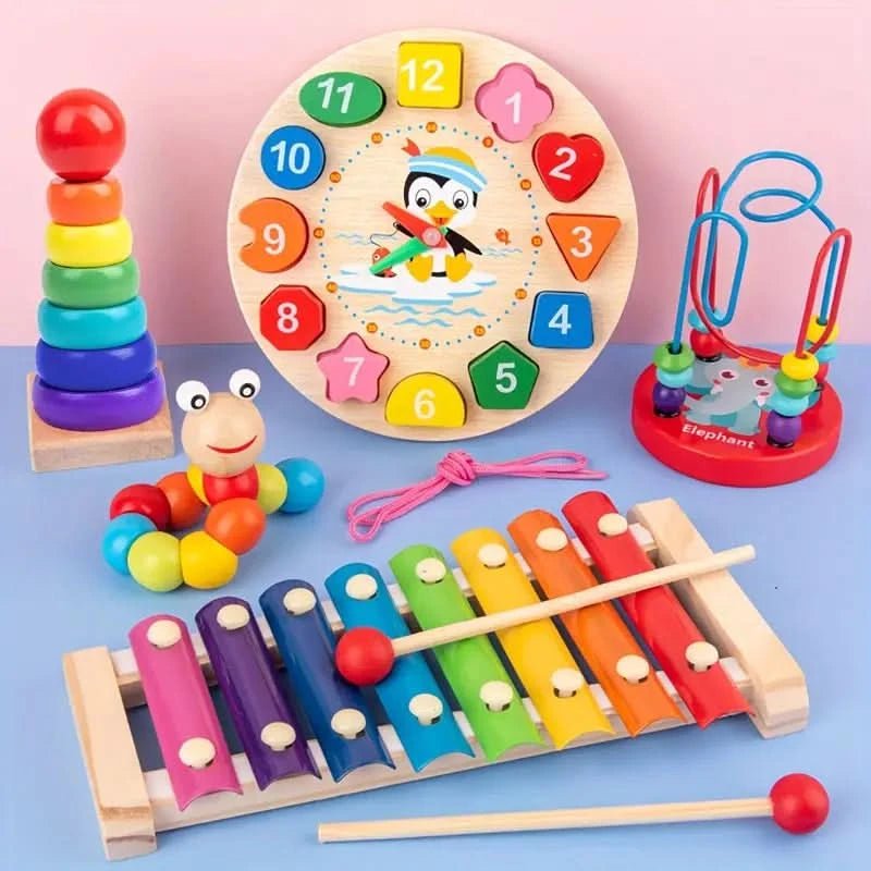 Montessori-setti 5-in-1 Vauvoille ja Taaperoille 2