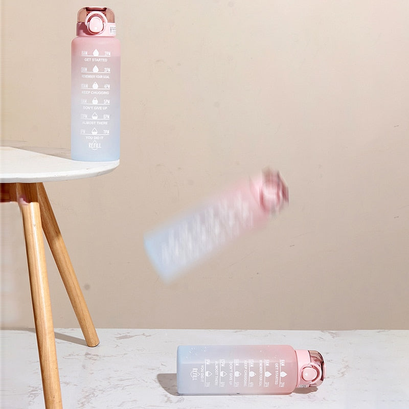 Motivational Water Bottle with Inspirational Quotes 4