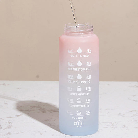 Motivational Water Bottle with Inspirational Quotes 8