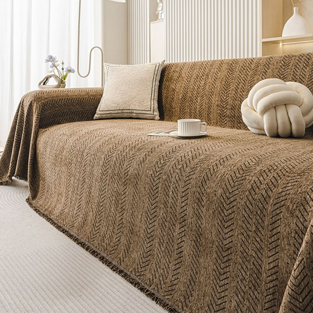 Naarmuuntumaton Sohvapäällinen Moderni Kalanruotokuvio 9