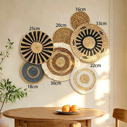 Naisille Boheemityylinen Seinäkoriste Käsintehty 2