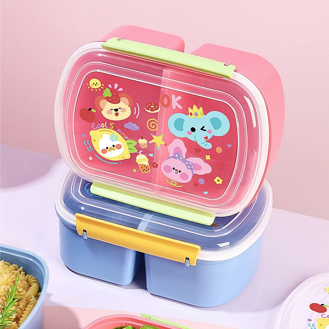 Naisille Monilokeroinen Bento-Laatikko Hauskateemalla 2