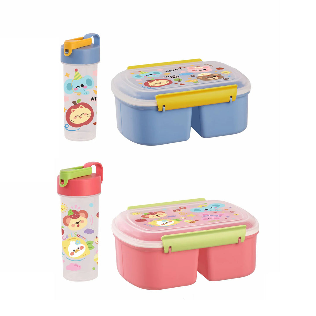 Naisille Monilokeroinen Bento-Laatikko Hauskateemalla 3