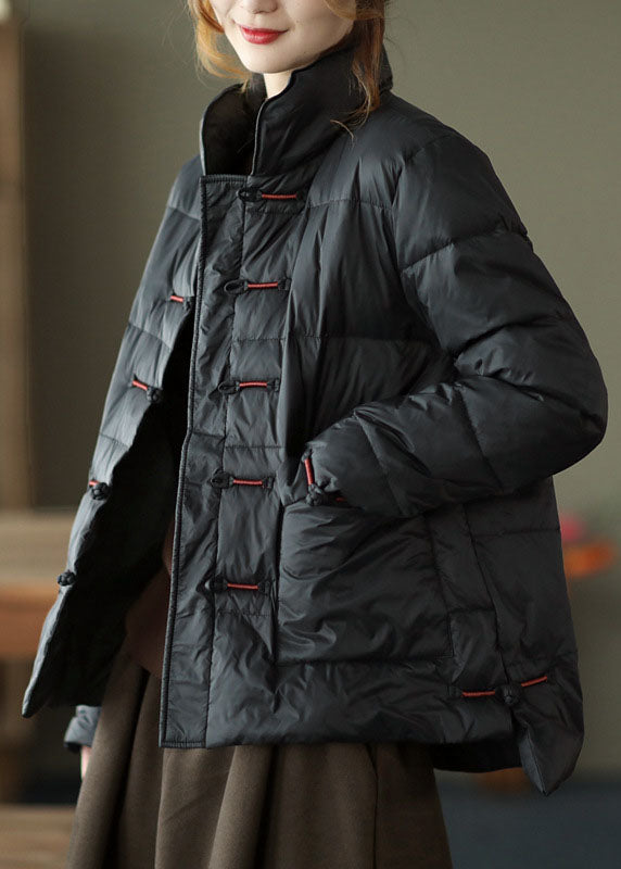 Naisille Vintage Punainen Talviuntuvatakki 1