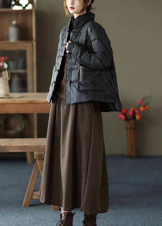 Naisille Vintage Punainen Talviuntuvatakki 3