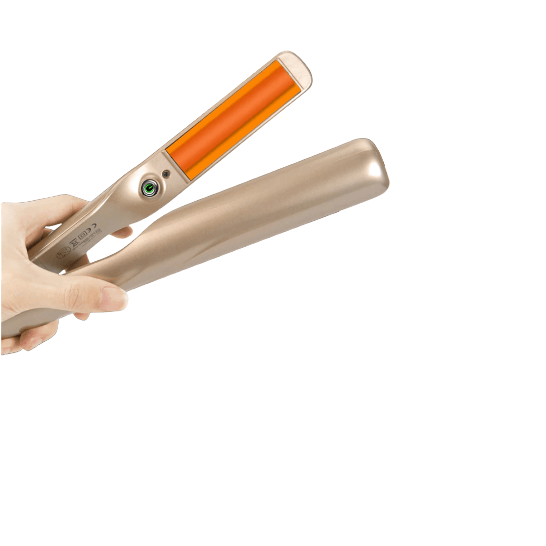 Naisten 2-in-1 Hiustenmuotoilija Kiharoille ja Suorille Hiuksille 3