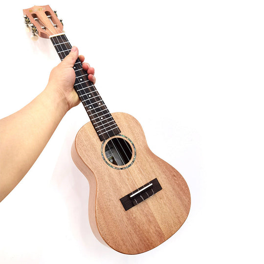 Naisten 23 Tuuman Akustinen Ukulele Käsintehty Design 4