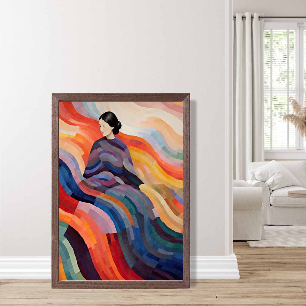Naisten Abstrakti Taideteos Surrealistisella Tyylillä 5