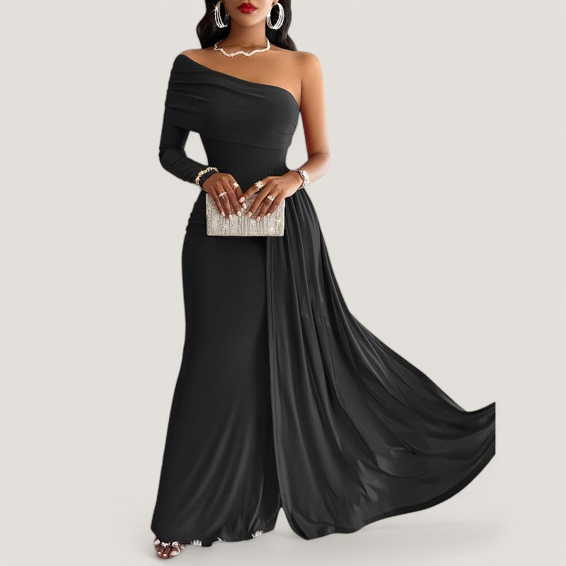 Naisten Asymmetrinen Mekko Bodycon Polyesteri 9
