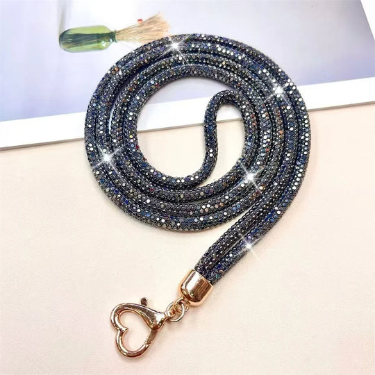 Naisten Avainnauha Kimaltelevilla Strassikoristeilla 8
