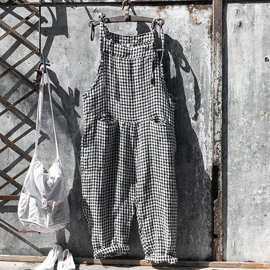 Naisten Baggy Jumpsuit Mukava Materiaali 2