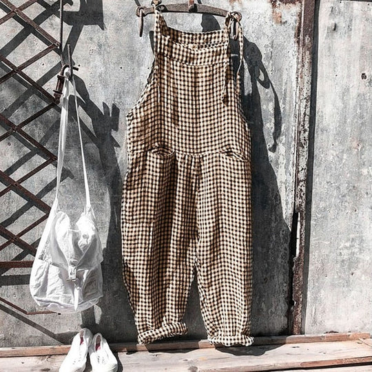 Naisten Baggy Jumpsuit Mukava Materiaali 3