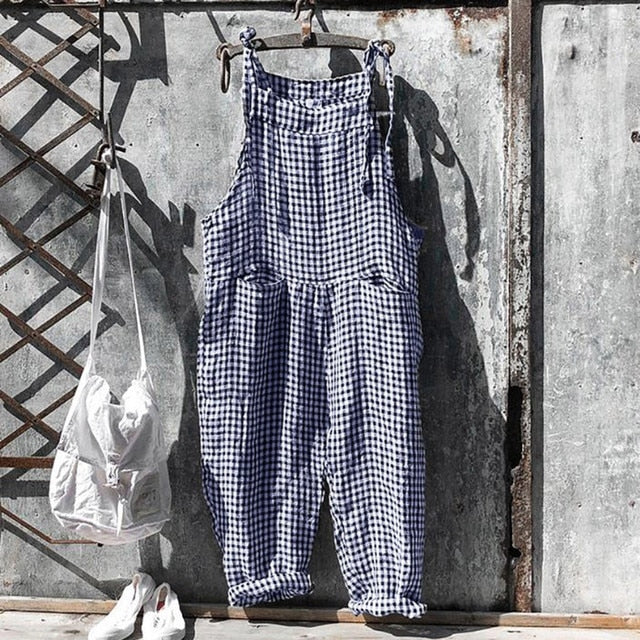Naisten Baggy Jumpsuit Mukava Materiaali 5