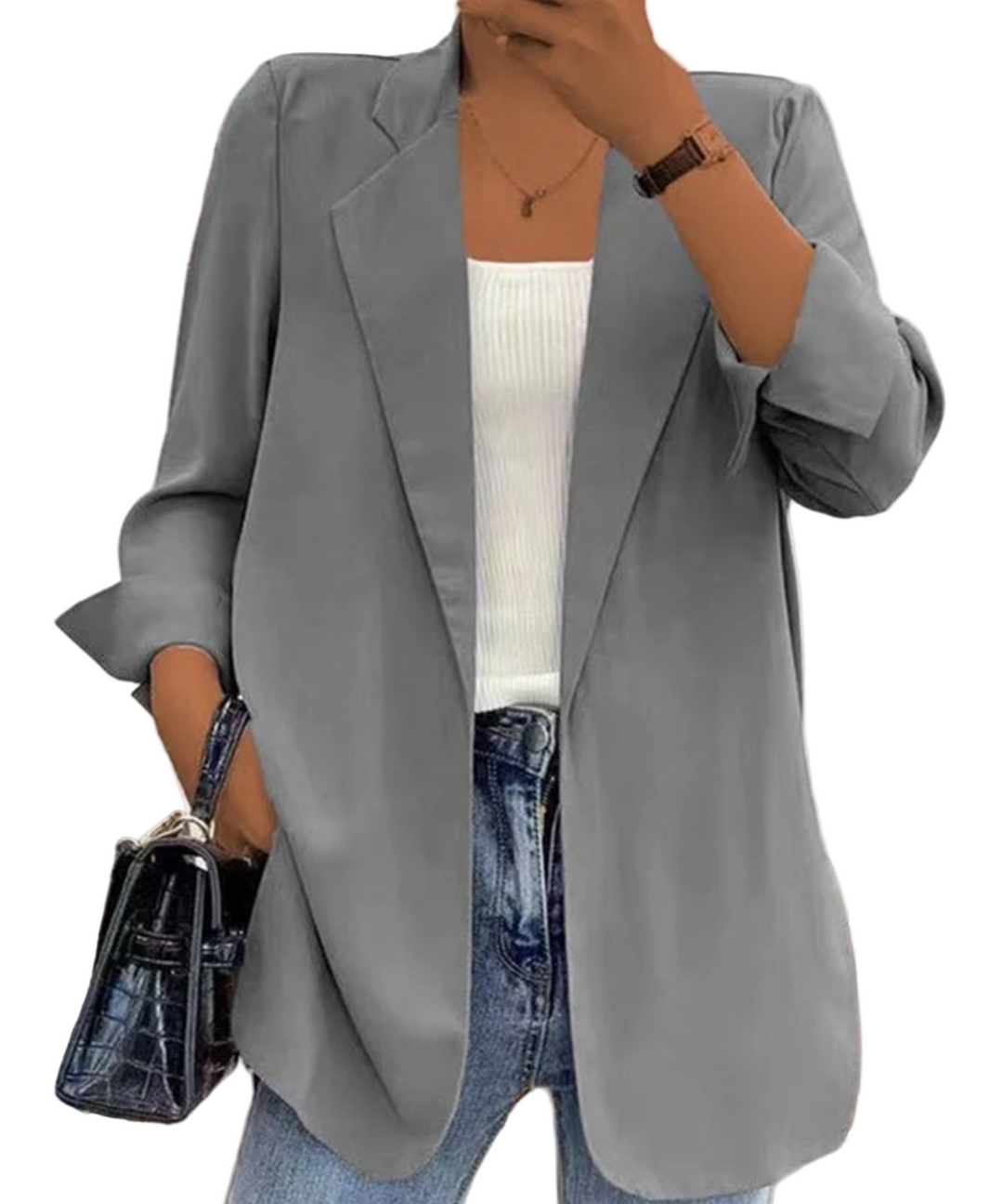 Naisten Bleiseri Moderni Monikäyttöinen Tyyli 0