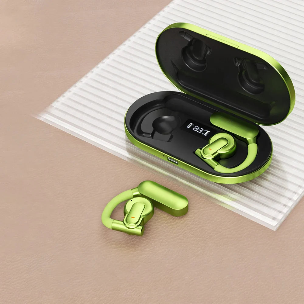 Naisten Bluetooth-korvakoukkukuulokkeet Pitkällä Akunkestolla 2