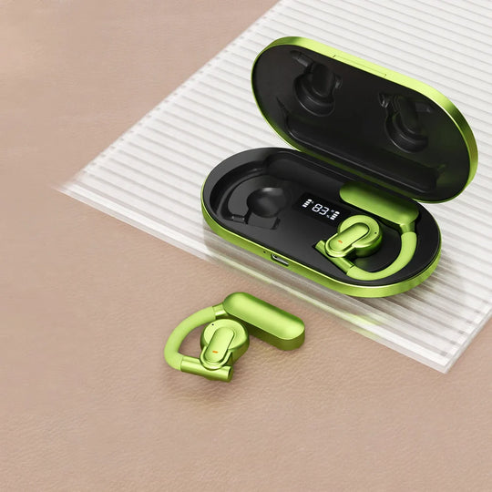 Naisten Bluetooth-korvakoukkukuulokkeet Pitkällä Akunkestolla 2