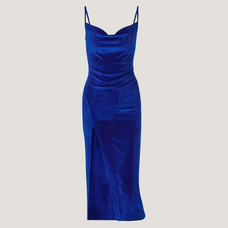 Naisten Bodycon Mekko Fente ja Fronce 6