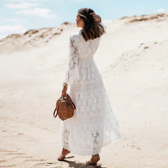 Naisten Boho-mekko Pitkät Hihat 2