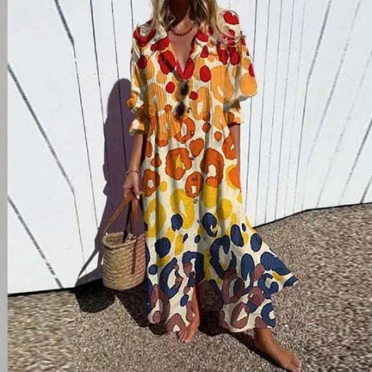 Naisten Boho-tyylinen Maxi Mekko Hengittävä Kesämekko 1
