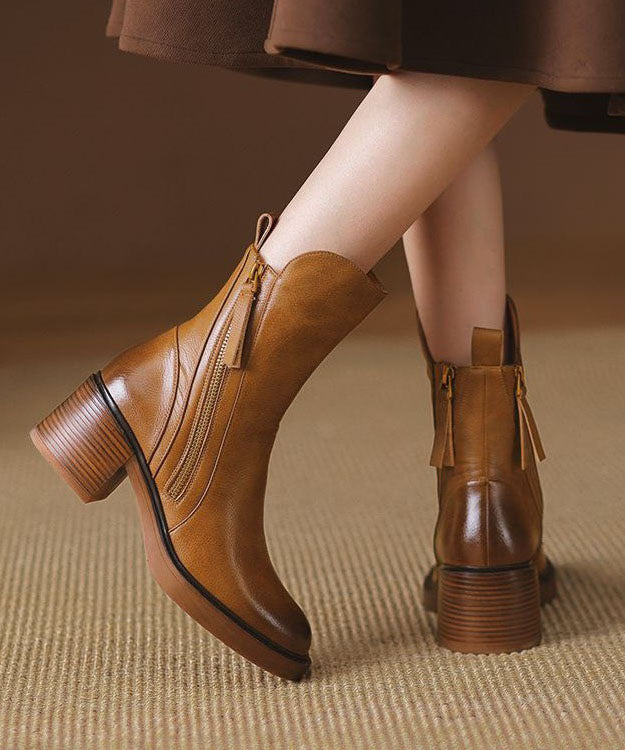 Naisten Chelsea-saappaat Paksuilla Liitoksilla 3