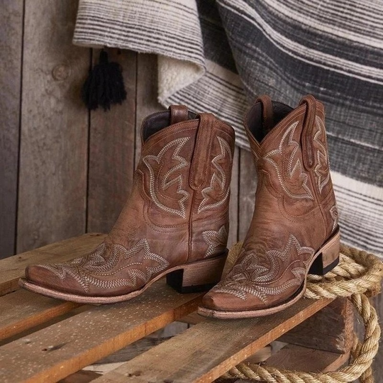 Naisten Cowboy-Nilkkurit Brodeerauksella Moderni Muotoilu 0