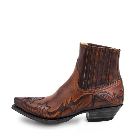 Naisten Cowboysaappaat Keinonahkaa Lännen Tyylillä 1