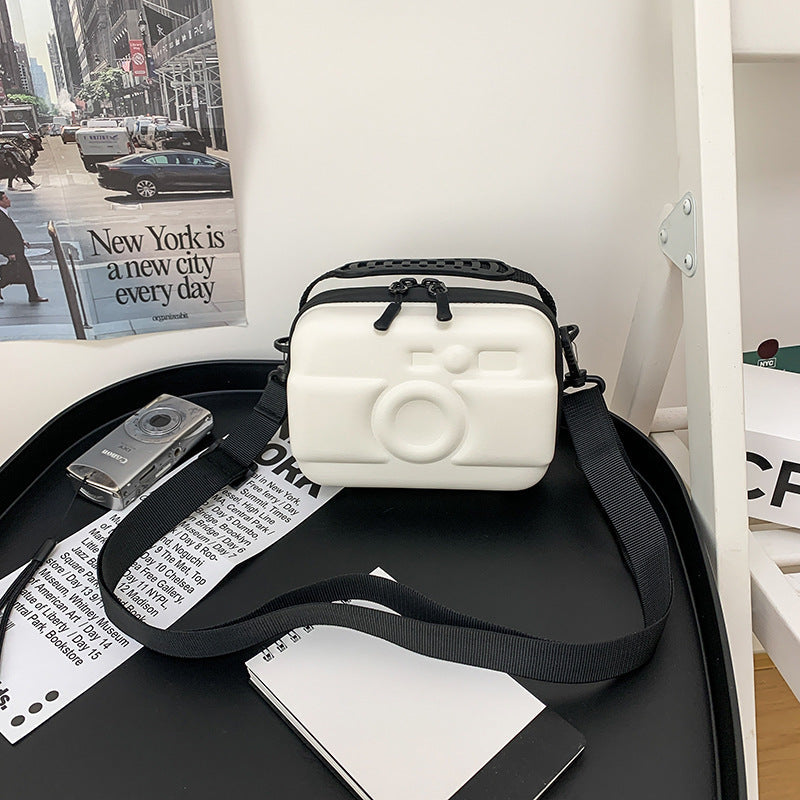Naisten Crossbody-laukku Kameran Muotoinen 4