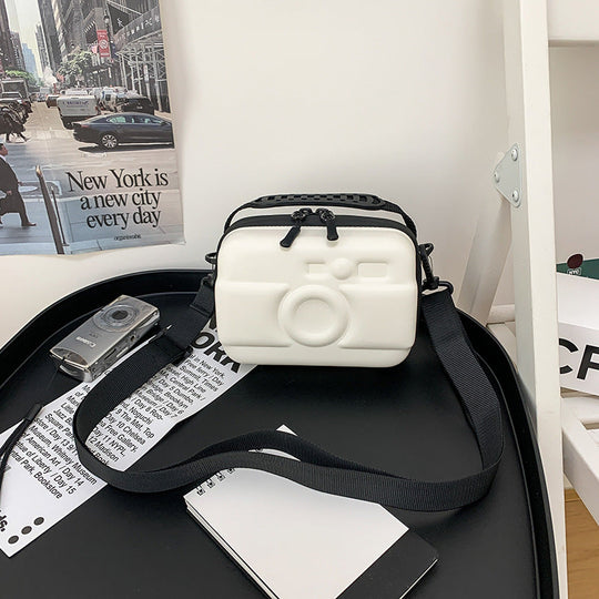 Naisten Crossbody-laukku Kameran Muotoinen 4