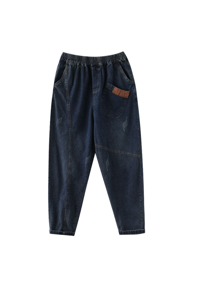 Naisten Denim Housut Taskuilla 3